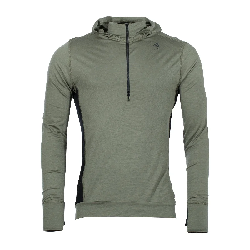 Stylish fishing hoodies for summer and spring wear-Hoodie LightWool  jet