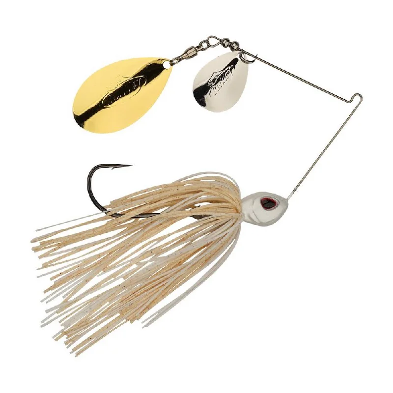 Fish hooks for freshwater fishing-Berkely Power Blade SpinnerBait Standard 1/2 Oz Clear/White