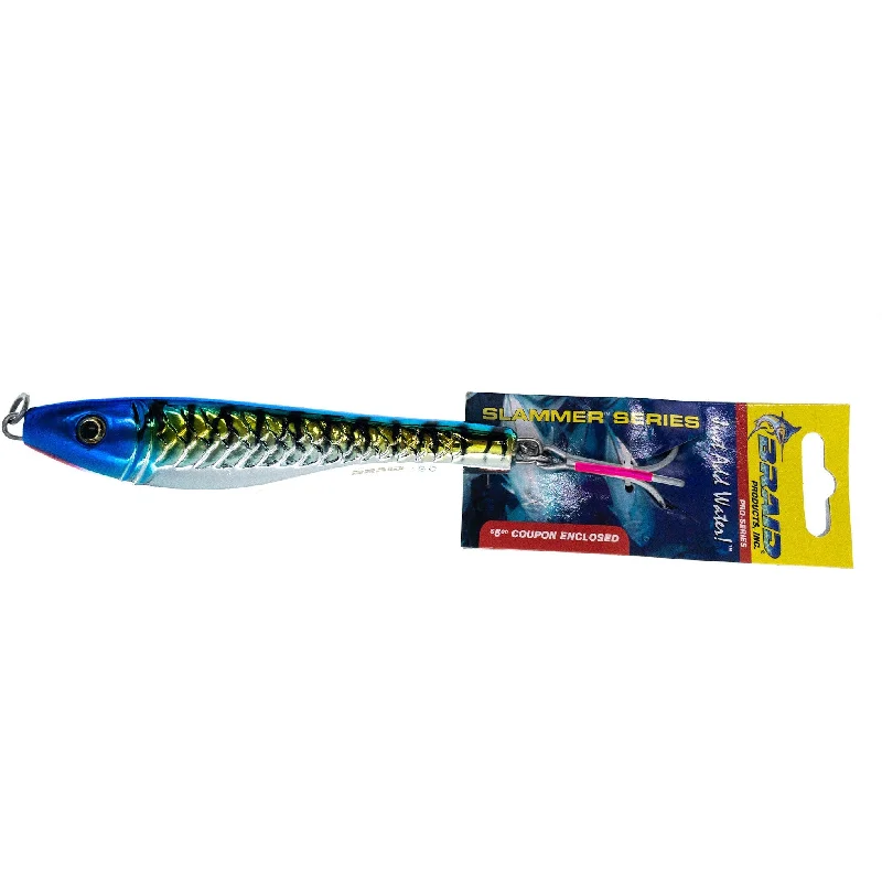 Best fish hooks for oyster reefs-Braid Slammer Jig 16 oz.