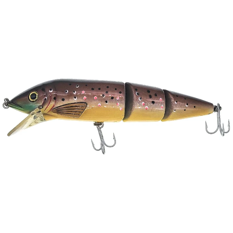 Fishing Lures Unpainted Pike-Braid Viper Double Big Game Segmented Swimbait