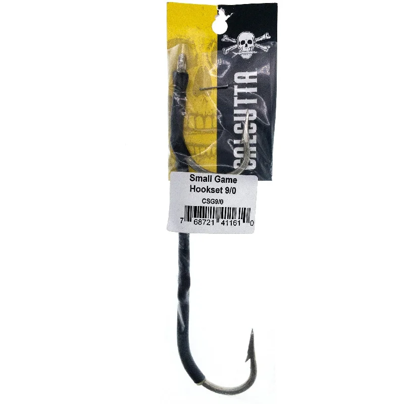 Heavy-duty fish hooks for sale-Calcutta GSG9 Small Game Hookset 9/0 400lb. Cable