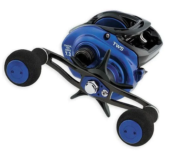 Fishing reels with lightweight spool-Daiwa - Coastal TW Baitcast Reel