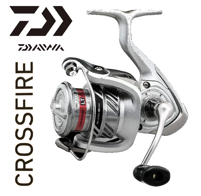 Fishing reels with lightweight gears-Daiwa Crossfire LT Spinning Reel