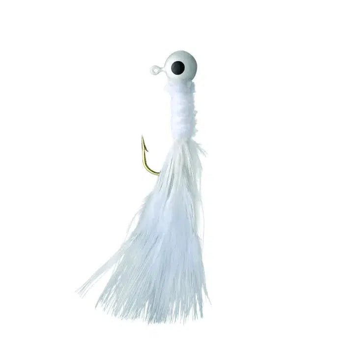 Fish hooks and rigs for mullet-Eagle Claw Chenille Marabou Crappie Jigs