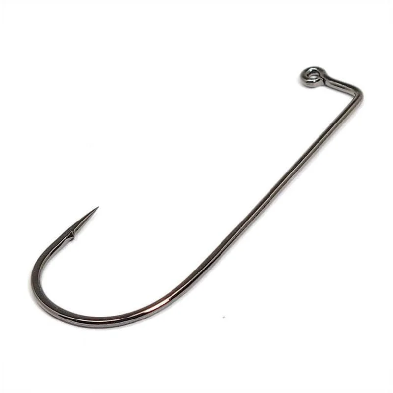 Anti-rust fish hooks for sale-Gamakatsu Jig 90 Degree Hooks Value Pack Nickel Qty 25