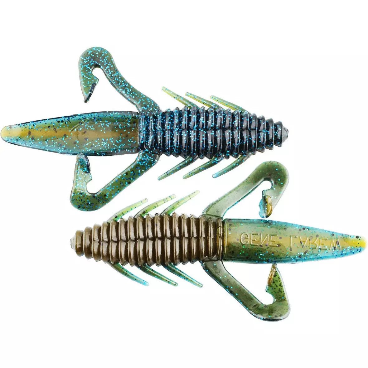 Fishing Lures for Crappie-Gene Larew Hammer Craw 3.5" QTY 8