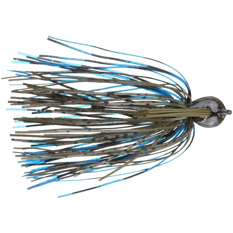 Reliable rigs for rugged hooks-Greenfish Tackle Brandon Cobb All Purpose Jig 1/2 Oz B.B Green