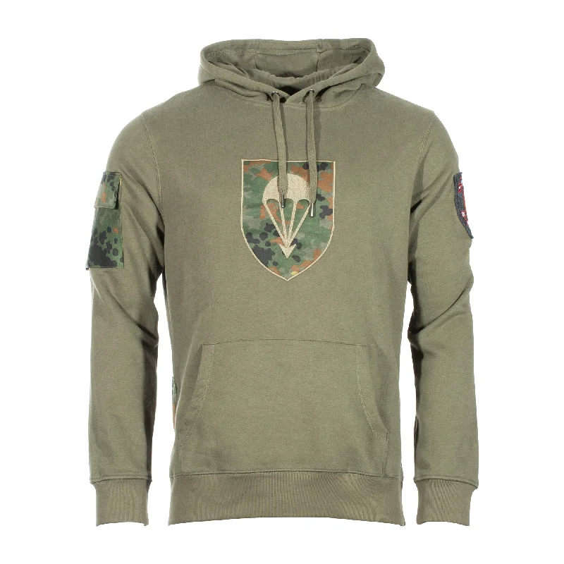 Lightweight fishing hoodies with mesh panels-Hoodie German Bundeswehr Airborne