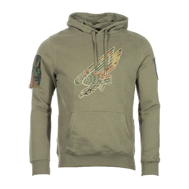 Custom fishing hoodies with high-quality materials-Hoodie German Bundeswehr Eagle