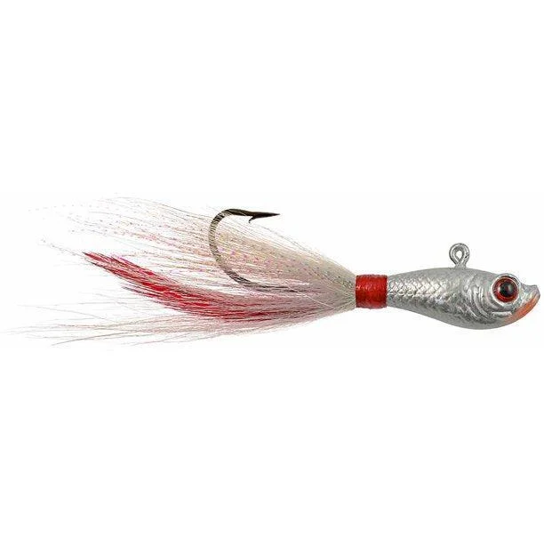 Long-lasting fish hooks for sale-Hurricane 3D Eye Bucktail 3oz