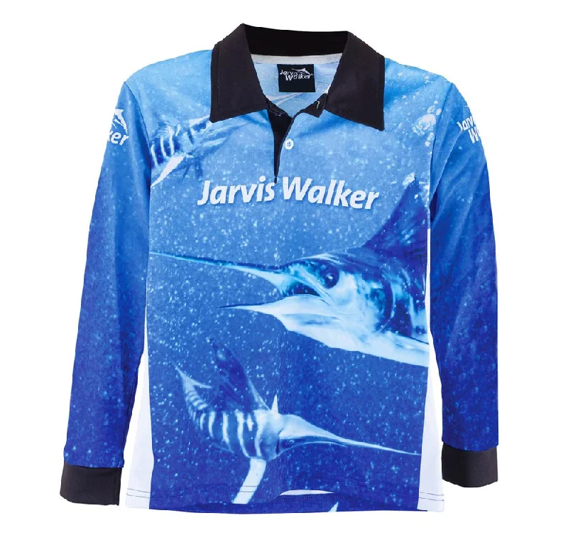 Fishing Shirt for multi-purpose use-Jarvis Walker Marlin Kids Fishing Shirt