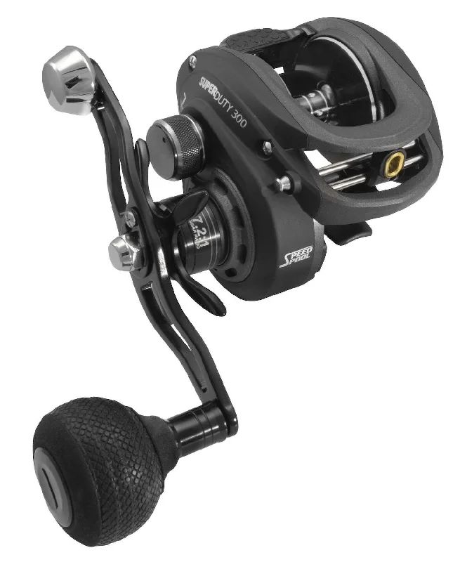 Fishing reels for rocky ponds-Lew's - SuperDuty 300 Speed Spool Baitcast Reel