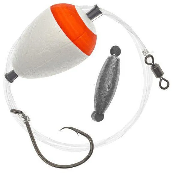 Best fish hooks for reservoir fishing-Matzuo Tarpon Rig w/Circle Hook 80 lb. Test 8/0 Hook 3/0 Swivel