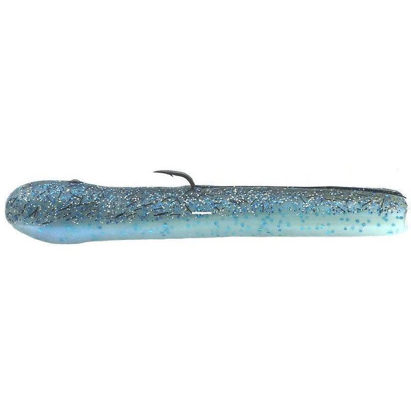 Best fish hooks for muddy reefs-Mutiny Baits Deep Blue Series Tube Pre-Rigged 5-1/2" 1 Oz Qty 2