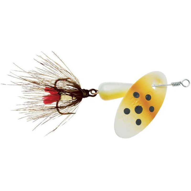 Lightweight fish hooks for kayaking-Panther Martin 6 Nature Series Dressed Spinner, 1/4 oz. Brown Trout Dressed