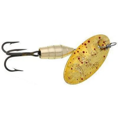 Fish hooks and rigs for barracuda-PANTHER MARTIN 1/4  Oz. DELUXE HOLOGRAPH GOLD RED