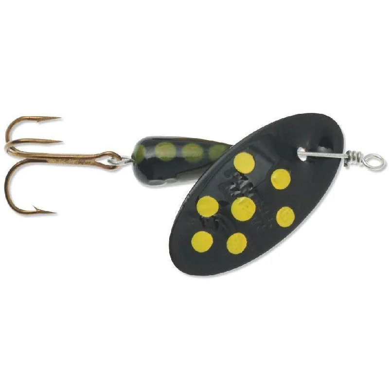 Durable rigs for heavy hooks-PANTHER MARTIN 1/4  Oz. SPOTTED BLACK