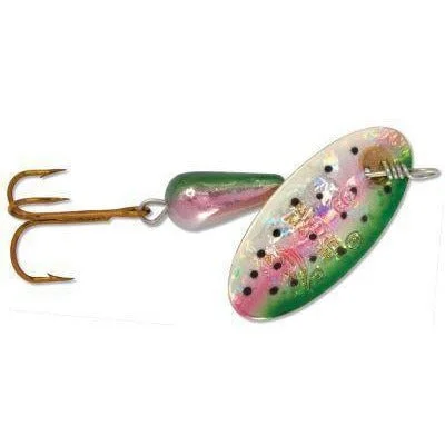 Easy-to-use fish hooks for kids-PANTHER MARTIN 1/8  Oz. RNBW TROUT HOLOGRAPH RED