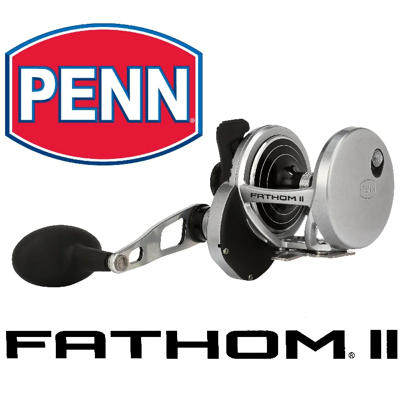 Fishing reels with strong body-PENN Fathom® II Lever Drag Conventional Reel