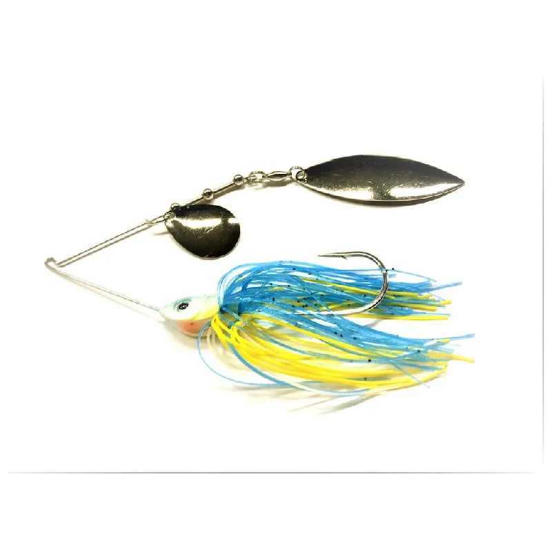 Durable fish hooks for tough conditions-Persuader Premium Spinnerbait 3/8 Oz Seductive Shad