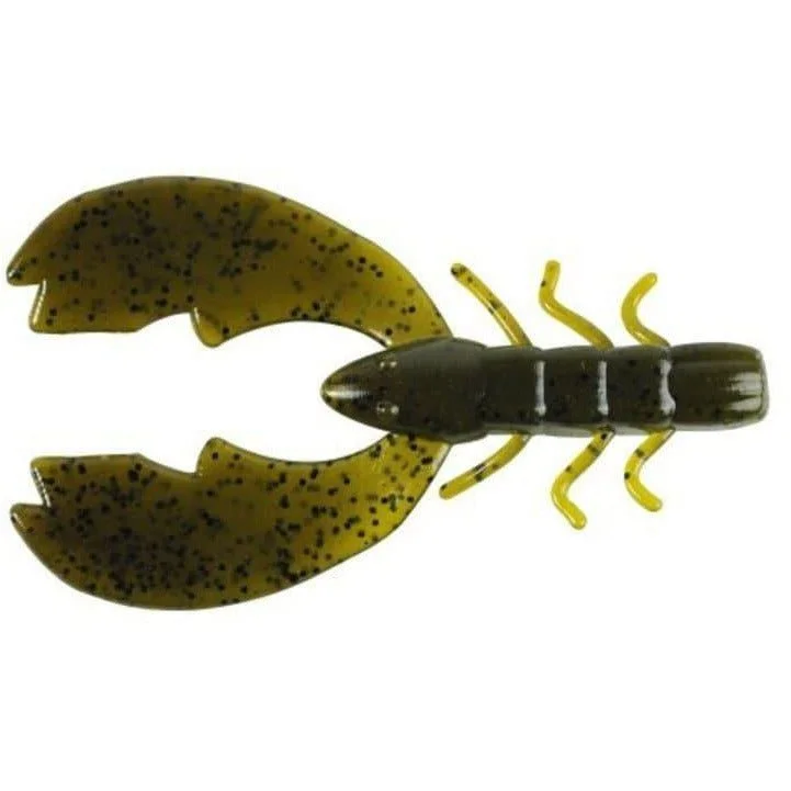 Fishing Lures Insect-Berkley PowerBait Chigger Craw 4" Green Pumpkin Qty 9