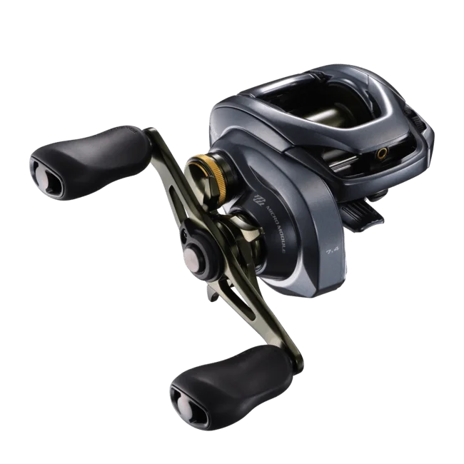 Fishing reels with durable bearings-Shimano - Curado DC 200 Low-Profile Baitcast Reel