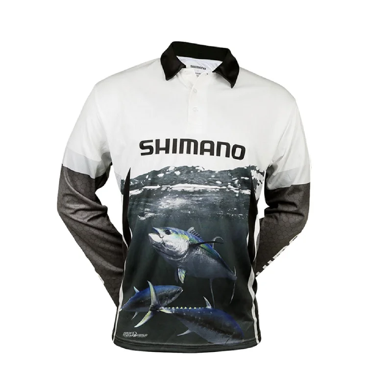 Fishing Shirt for retail stores-Shimano Ocea Tuna Sublimated Fishing Shirts