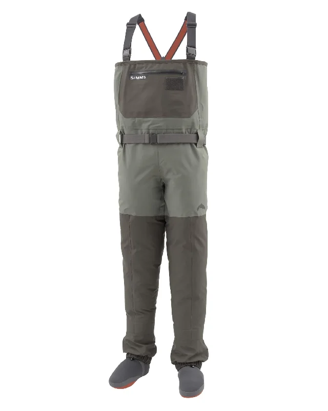 Waders & Bibs for valley camo-Simms Freestone Stockingfoot Wader Gunmetal