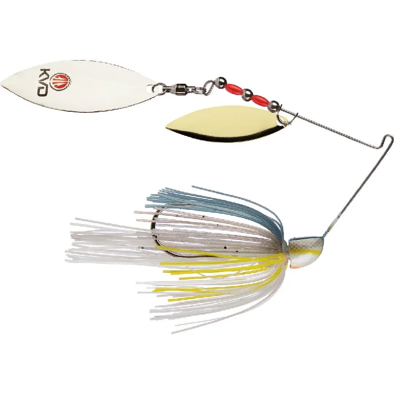 Small fish hooks for panfish-Strike King KVD Finesse Spinnerbait 1/2 Oz Sexy Shad