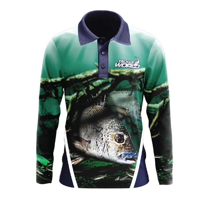 Fishing Shirt for public waters-Tackle World Bream Kids Fishing Shirts