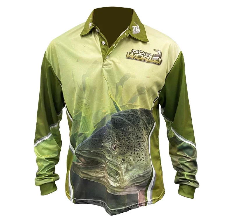 Fishing Shirt for restricted waters-Tackle World Cod Adults Fishing Shirt