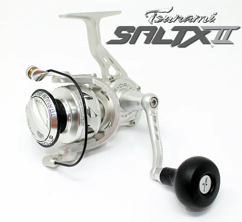 Fishing reels for rough streams-Tsunami SaltX II Spinning Reel