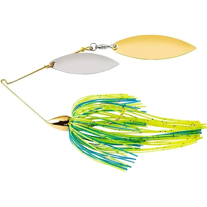 Fish hooks and rigs for tang-War Eagle Tandem Willow Spinnerbait 1/2 Oz