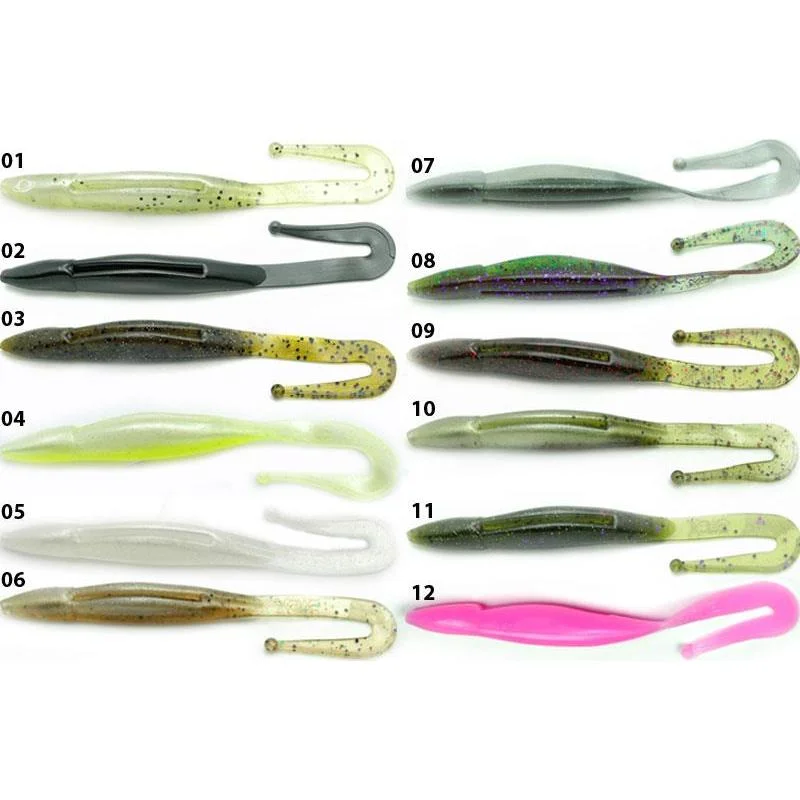 Fishing Lures Subscription Pike-Xcite Baits Baby Ubershad 2.75" Body 10 Pack