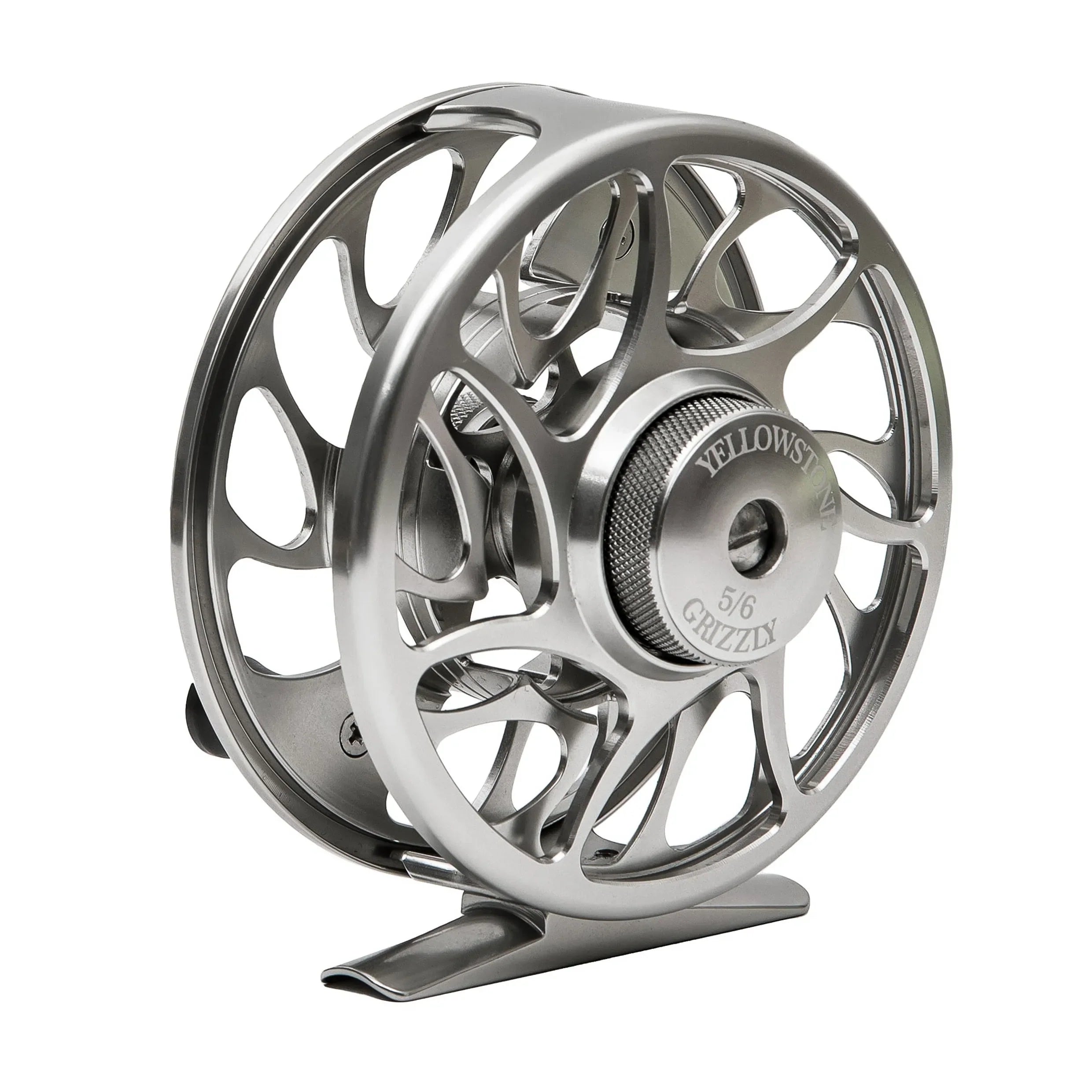 Fishing reels with smooth spool-Jackson Hole Fly Company Yellowstone Grizzly Fly Reel