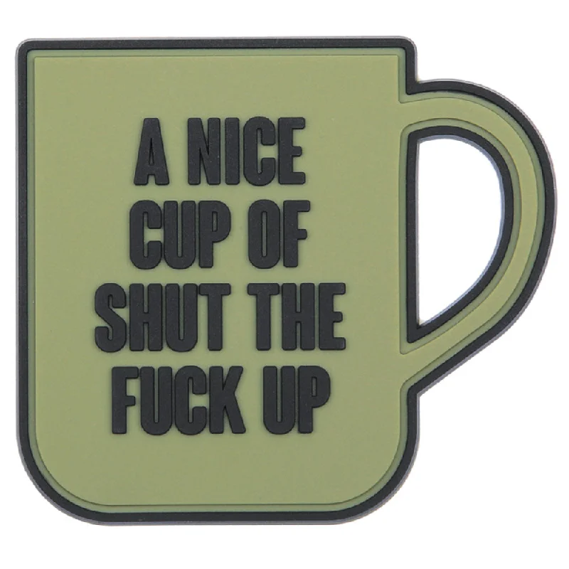 101 Inc. 3D Patch PVC A Nice Cup green