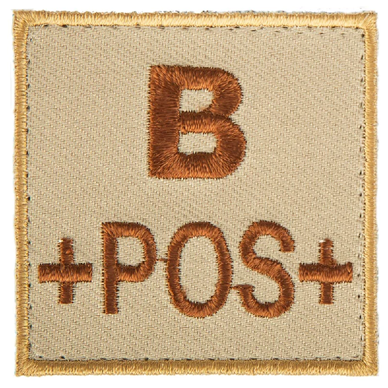 Blood Group Patch B Pos. sand