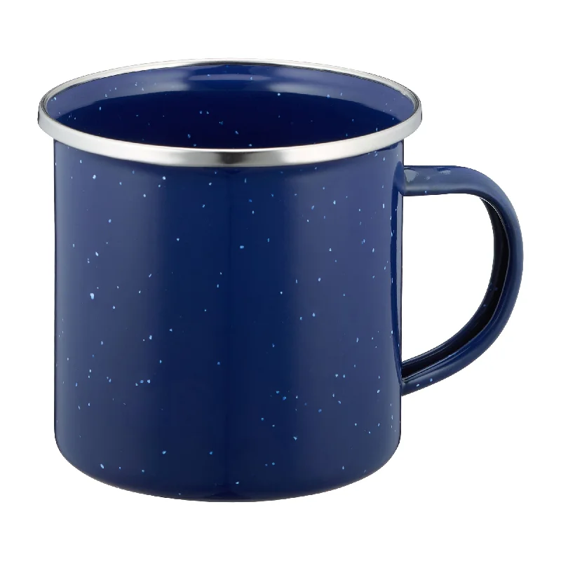 Enamel Cup 330 ml blue