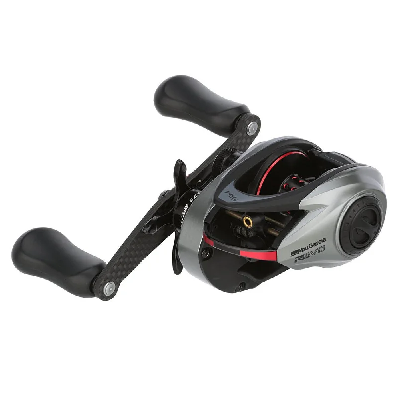 Fishing reels for aggressive frames-Abu Garcia Revo Premier High-Speed Low Profile Baitcast Reel REVO5 PRM LP-HS [1614083]