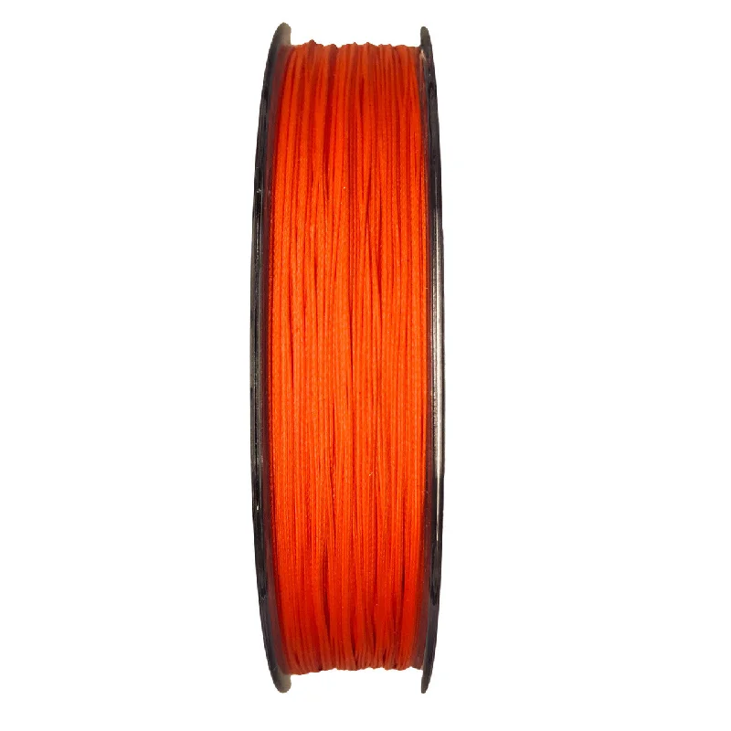 Fishing lines for fluorocarbon abrasion-Addicted Enforcer 8x Braid by TUF-LINE | 20 Lb.; Hi-Vis Orange; 150 Yds.