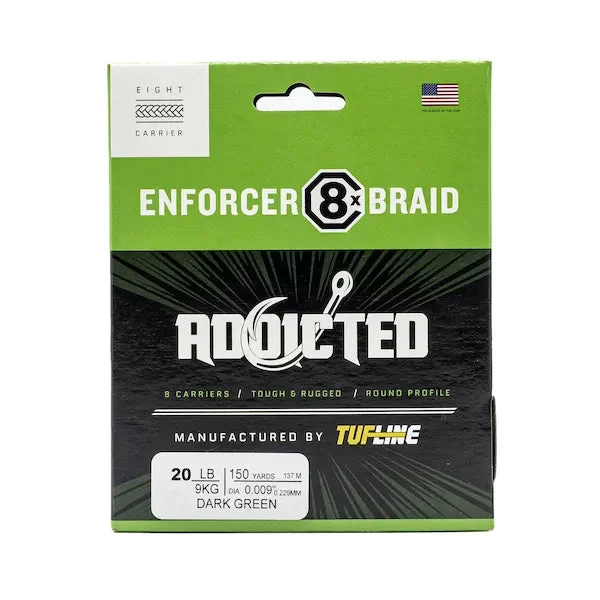 Fishing leaders for monofilament spinning-Adx Enforce Braided Liner