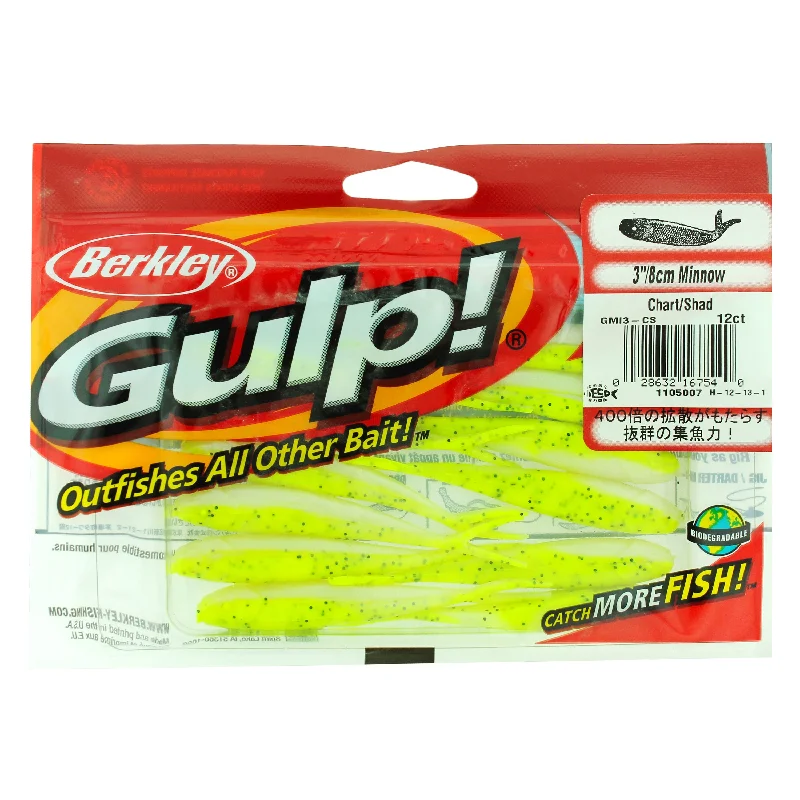 Berkley Gulp! Minnow Soft Bait, Green