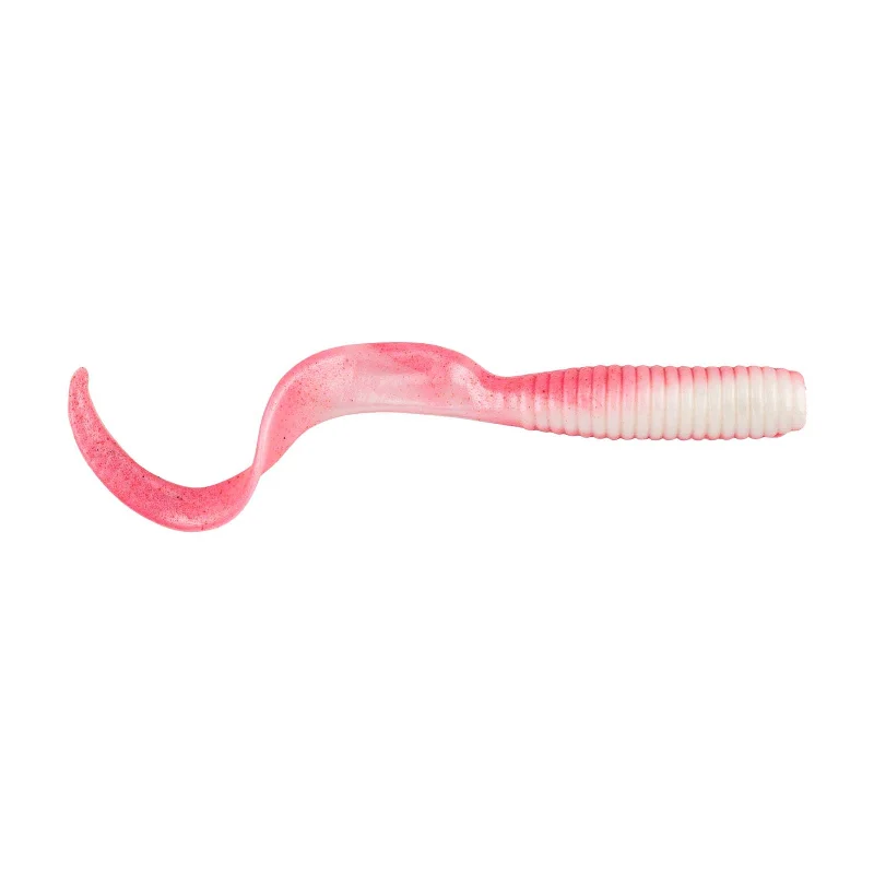 Berkley Gulp! Saltwater Grub - 8 in. - Pink Shine