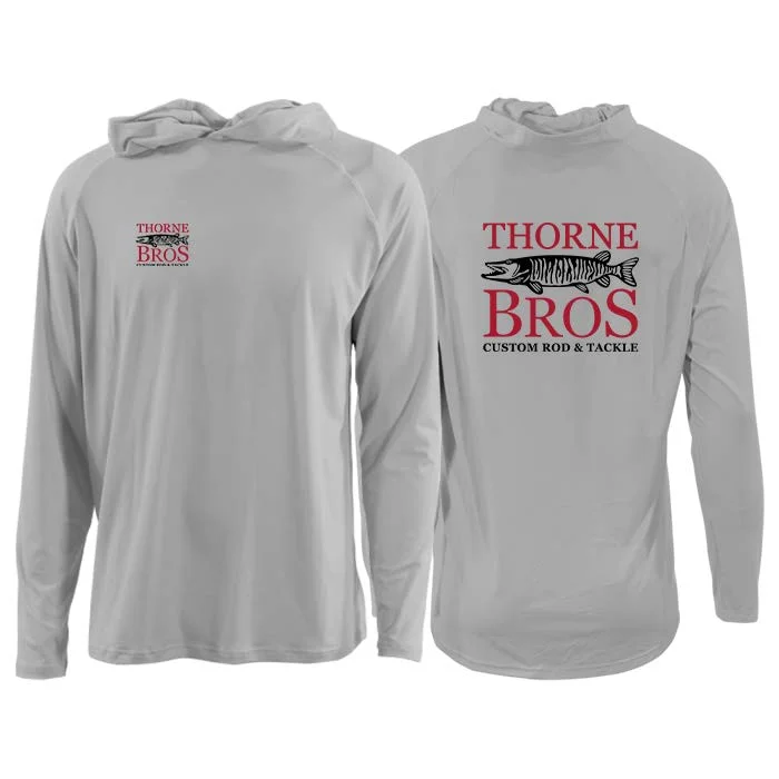 Comfortable fishing hoodies for multi-season wear-Blackfish Thorne Bros. Logo Swift Hoodie