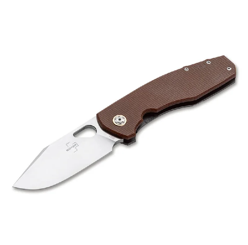 Böker Plus Taschenmesser F3.5 Micarta braun