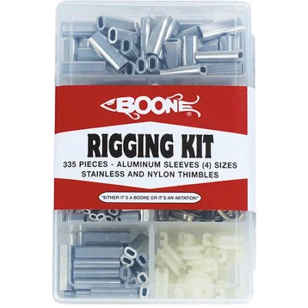 Boone Bait Rigging Kit  355 Pieces