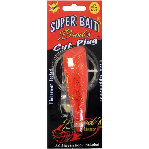 Brad S Killer Fishing Gear Rigged Super Cut Plug  Glow Green Dot