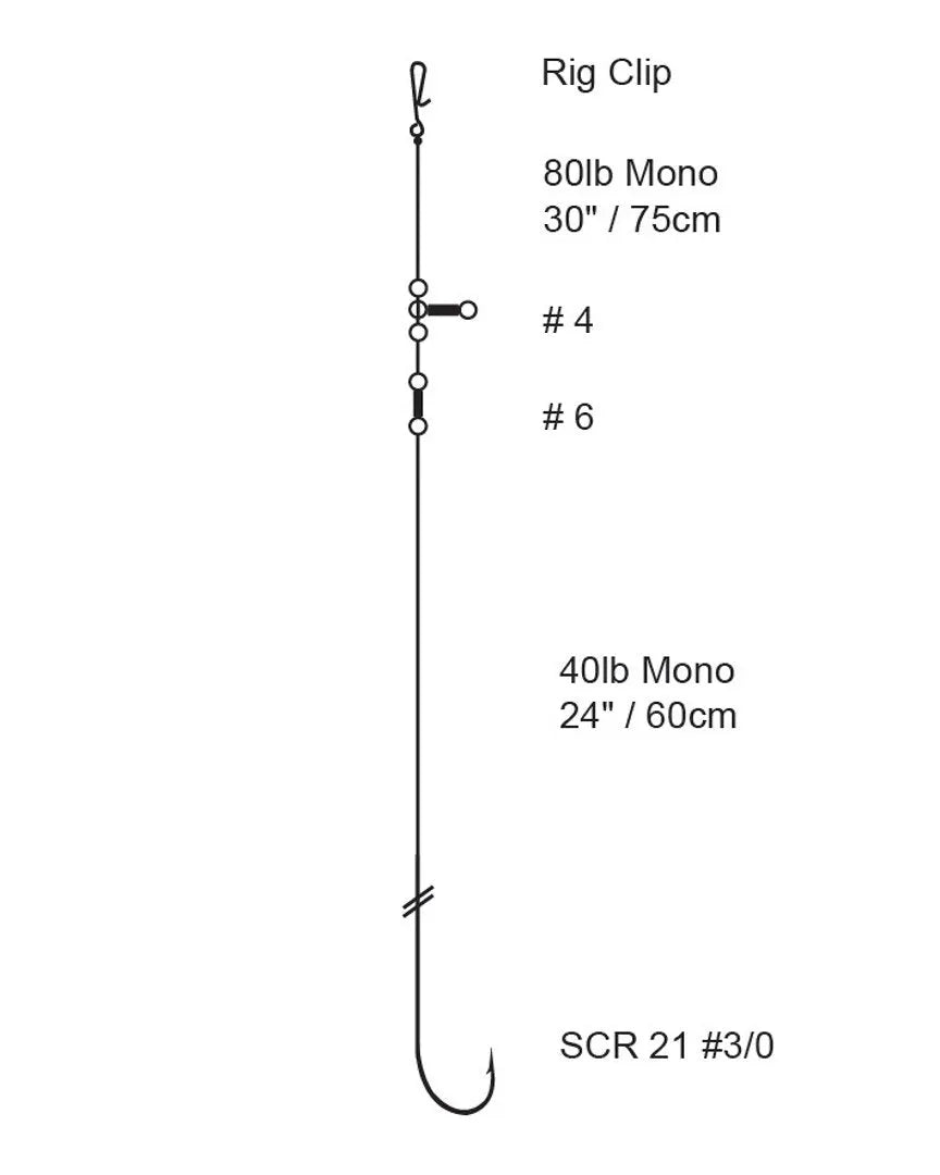 Cox & Rawle Ready Tied Pulley Pennel rig