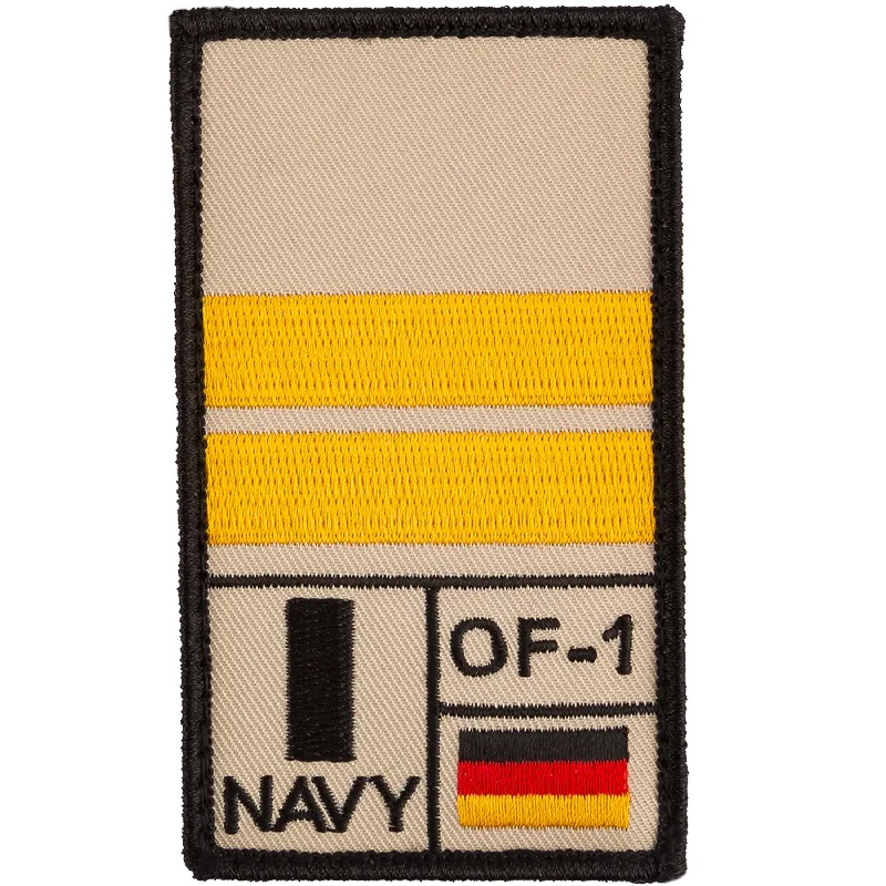 Rank Patch Oberleutnant zur See sand