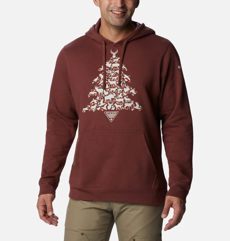 Custom fishing hoodies for group outings-Columbia PHG Hunt Star Hoodie